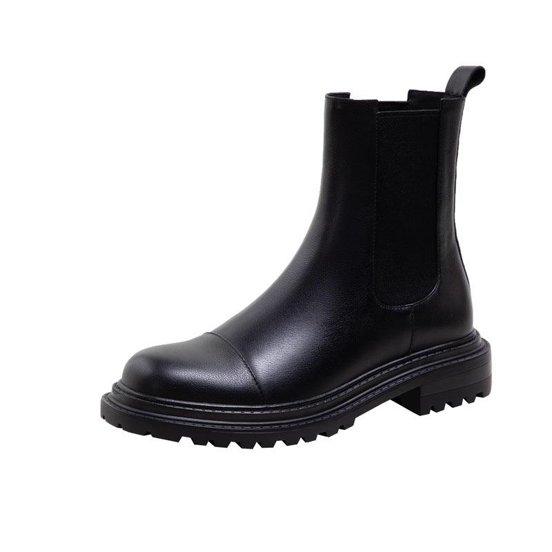 Women's platform Martin boots, view 3 - MRSLM