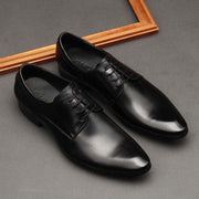 Men's pointed toe dress shoes, view 8 - MRSLM
