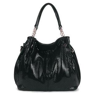 European And American Fashion Large-capacity Snake Print Shoulder Handbag - MRSLM